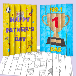 Father’s Day Agamograph craft activity