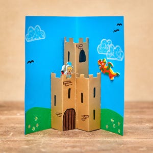 Pop Up Castle craft activity