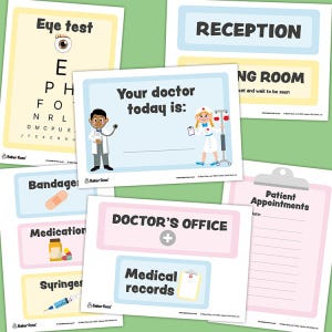 At The Doctors Roleplay craft activity